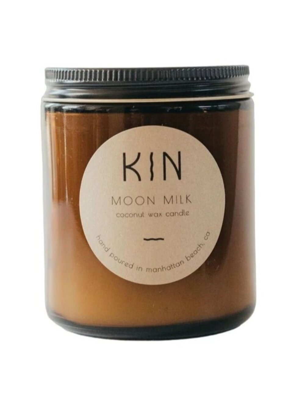 Kin Candle Co Moon Milk Natural Coconut Wax Candle Made In Manhattan Beach